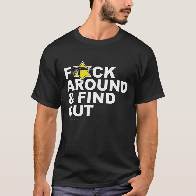 T-shirt "FB*CK autour et découvre" (Devant)