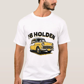 T-shirt FB Holden - jaune