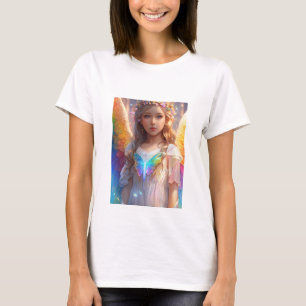 T-shirt "Fbattre dans le style" ou "Ailes de l'élégance"