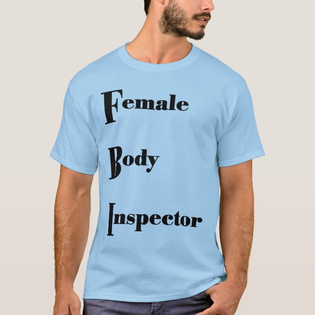 T-SHIRT FBI (Devant)