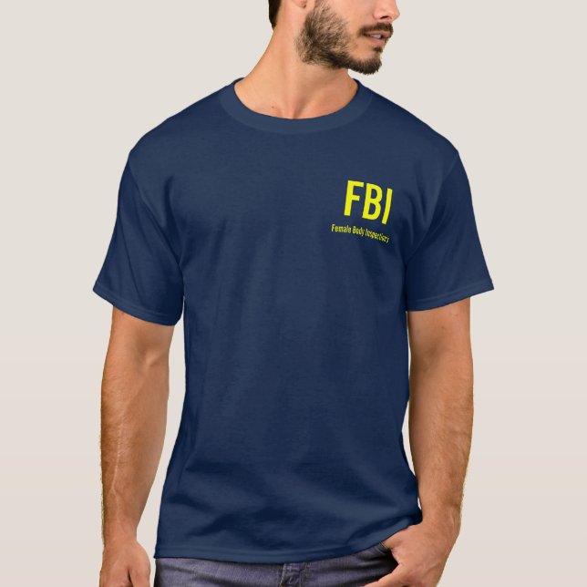 T-SHIRT FBI (Devant)