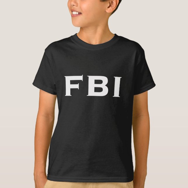 T-SHIRT FBI (Devant)