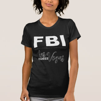 T-shirt FBI Bureau fédéral de l'intoxication CC2022 crimec