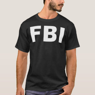 T-shirt FBI Halloween Costume Police fédérale