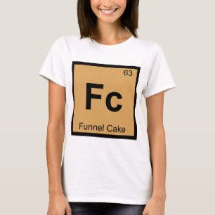 T-shirt Fc - Chimie de beignet en entonnoir Symbole du tab
