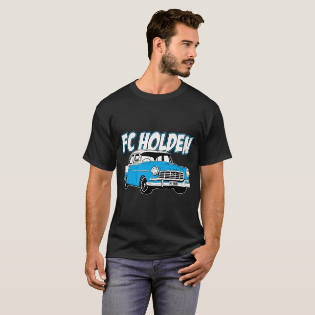 T-shirt FC Holden - bleu - inverse (Devant entier)