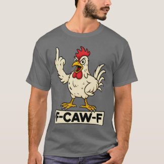 T-shirt FCAWF Coq drôle vintage