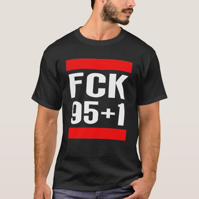 T-shirt FCK 95+1 Anti Hanovre Derby Braunschweig Football (Devant)