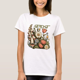 T-shirt FDT Digitale Tulipe Subtile Anti Trump Fleurs