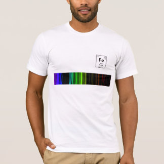 T-shirt Fe de spectre d'émission