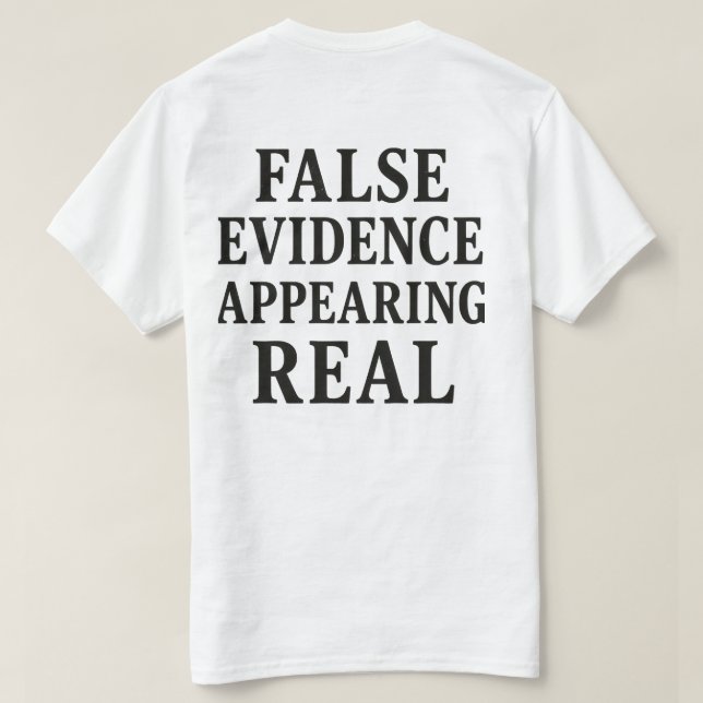 T-SHIRT FEAR (Design dos)