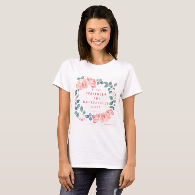 T-Shirt Fearfully and Wonderfully Made (Front Full)