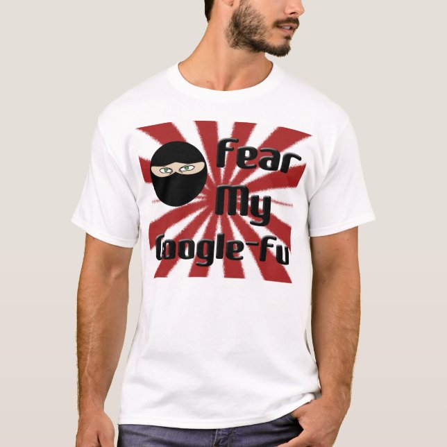 T-shirt feargooglefu (Devant)