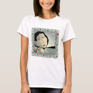 t-shirt featuring original art by Margaret Scott