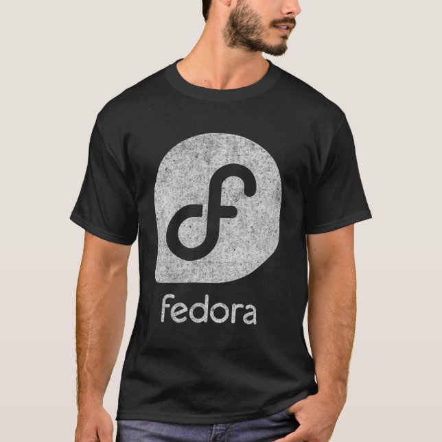 T-shirt Fedora Linux Logiciel Sécurisé Pour Les Programmeu (Devant)