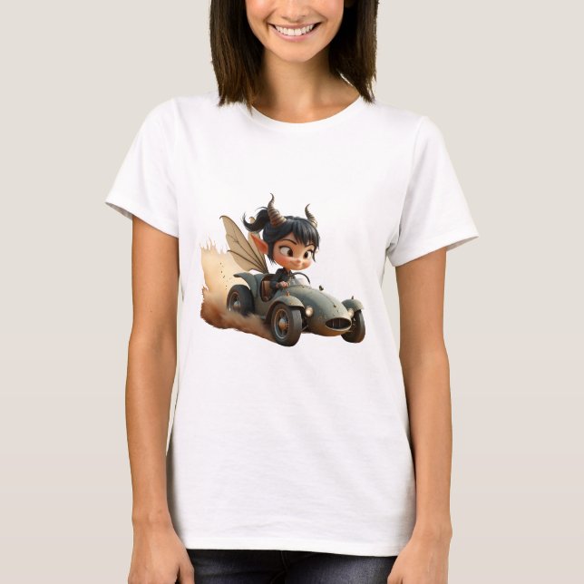 T-shirt Fée au clair de lune des dunes errantes.  (Devant)