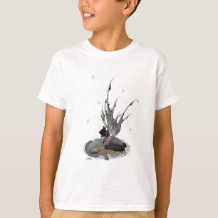 T-shirt Fée de pluie Garçon avec grenouille Enfants Garçon