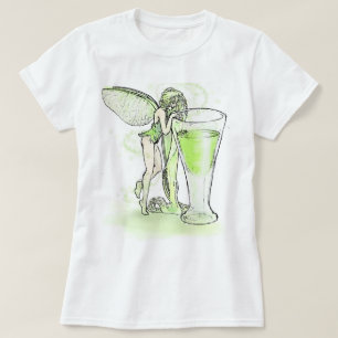 T-shirt Fée de Verte d'honoraires de La d'absinthe avec l