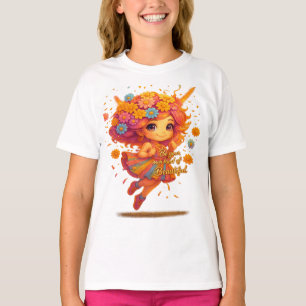 T-Shirt Fée Enfants - "Sois Lumineux, Sois Beau" D