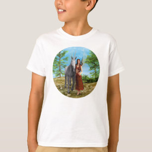 T-shirt Fée et licorne