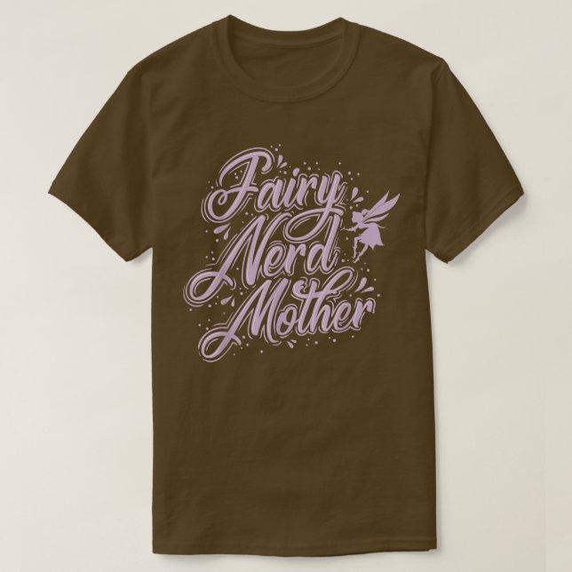 T-shirt Fée Fée Mère Nerd (Design devant)