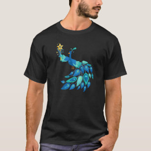 T-shirt Fée Magique Peacock mignon Oiseaux Animal Graphiqu