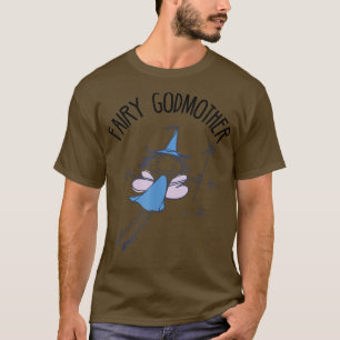 T-shirt Fée marraine mignonne fée avec baguette magique di