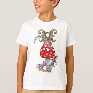 T-shirt Fée sur le champignon