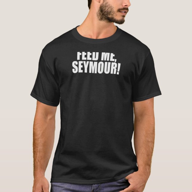 T-shirt Feed Me Seymour ! Un Triomphe Mémorable Dit Citati (Devant)