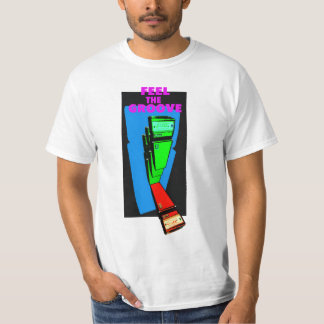 T-shirt FEEL THE GROOVE bass