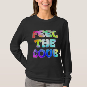 T-shirt Feel The £ove - Psychedelic 01
