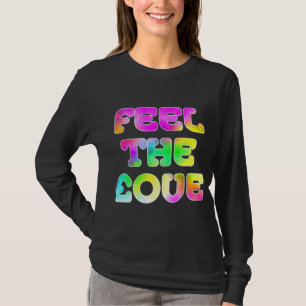 T-shirt Feel The £ove - Psychedelic 02
