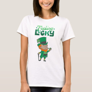 T-shirt Feeling Lucky St. Patrick's Day Leprechaun