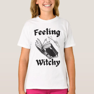 T-shirt Feeling Witchy Spell book drôle Halloween sorcière