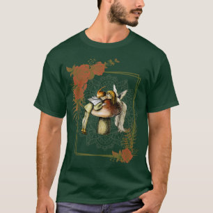 T-shirt Fées Esthétiques Cottagecore Sur Une Coupe De Toad