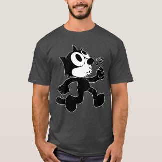 T-shirt Feli de dessin animé pour femmes qui sifflent et m