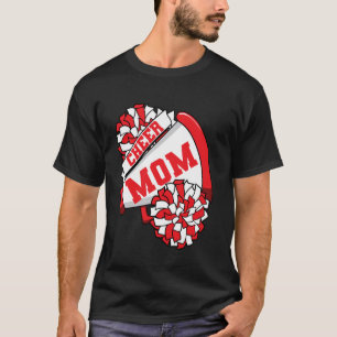 T-shirt Félicitations à Maman, fière maman de votre cheerl