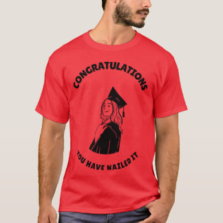 T-shirt Félicitations au diplômé Summershirt ami