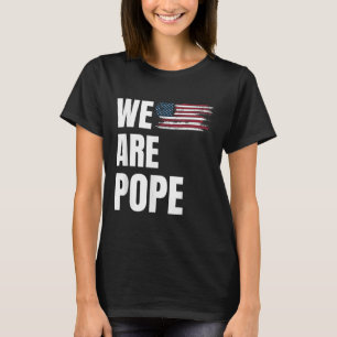 T-shirt Félicitations au Pape Leo Xiv. Fête des États-Unis