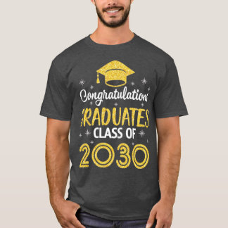 T-shirt Félicitations Graduates Classe De 2030 Seniors St.