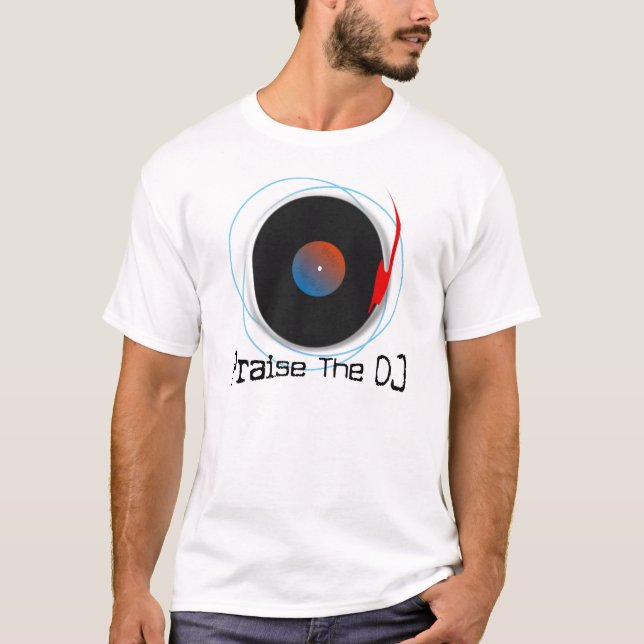 T-shirt Félicitez le DJ, tee - shirt (Devant)
