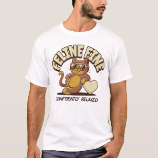 T-shirt FÉLIN FIN,Chat