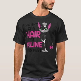 T-shirt Feline Fairy Poussière mignonne Chat Drôle Animal 