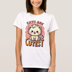 T-shirt Feline Fun Forever Cat