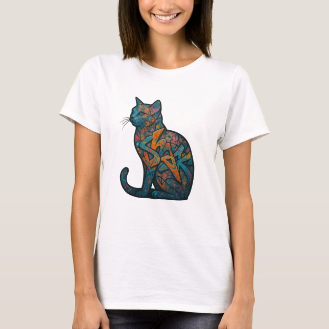T-shirt Feline Inferno (Devant)