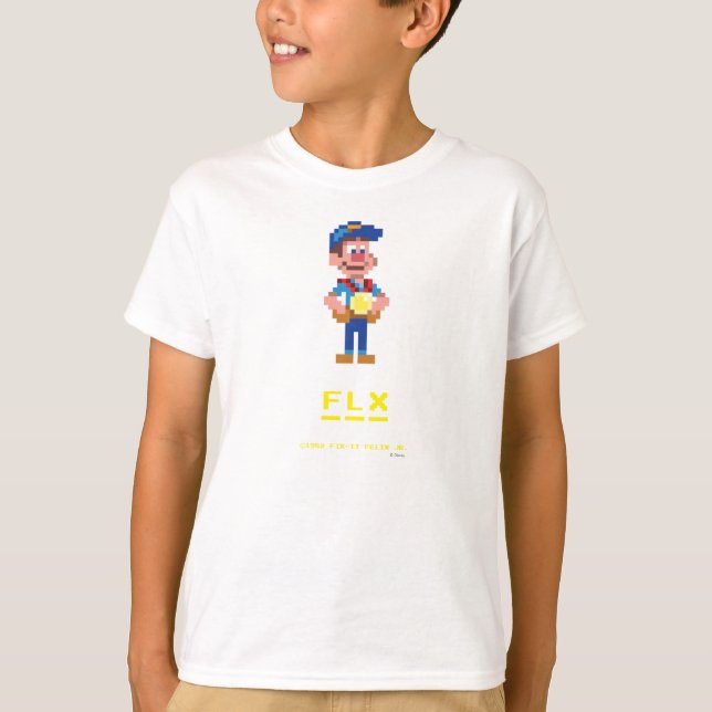 T-shirt Felix Jr. de correction : FLX (Devant)