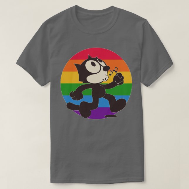 T-shirt Felix the Cat PRIDE (Design devant)
