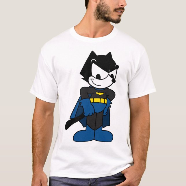 T-shirt Felix the Hero — Joli dessin animé Superhero Desig (Devant)