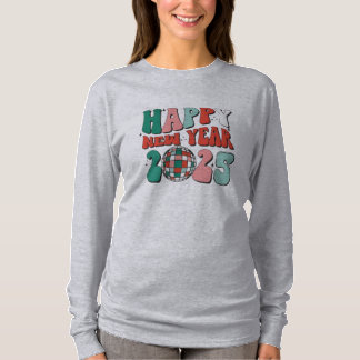 T-shirt Feliz año nuevo 2025