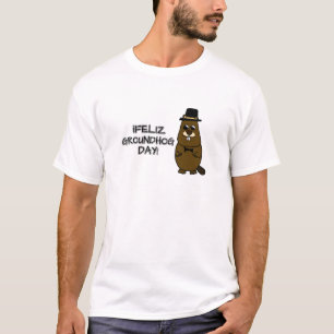 T-shirt Feliz Jour de la Marmotte !